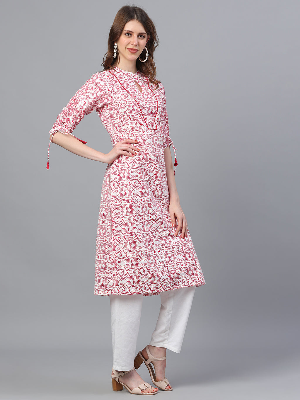 Printed Straight Kurta