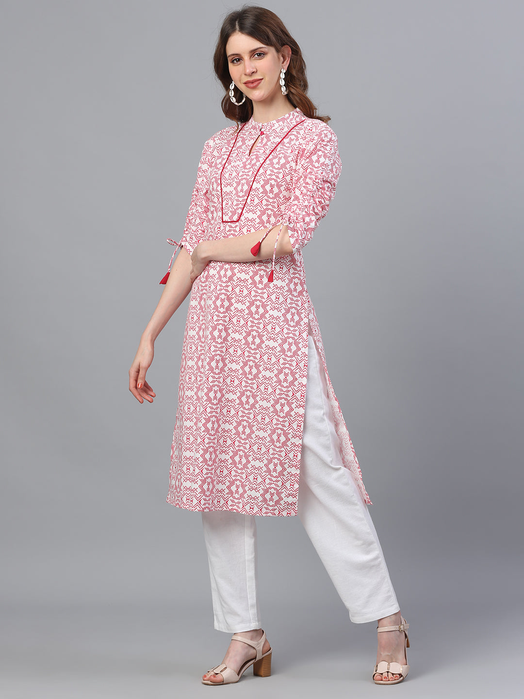 Printed Straight Kurta
