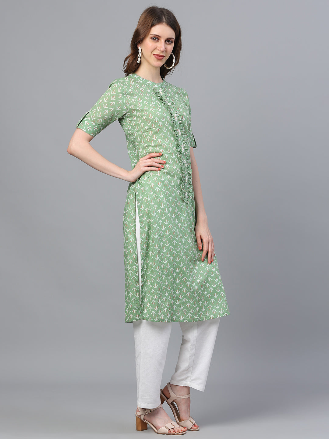 Printed Straight Kurta