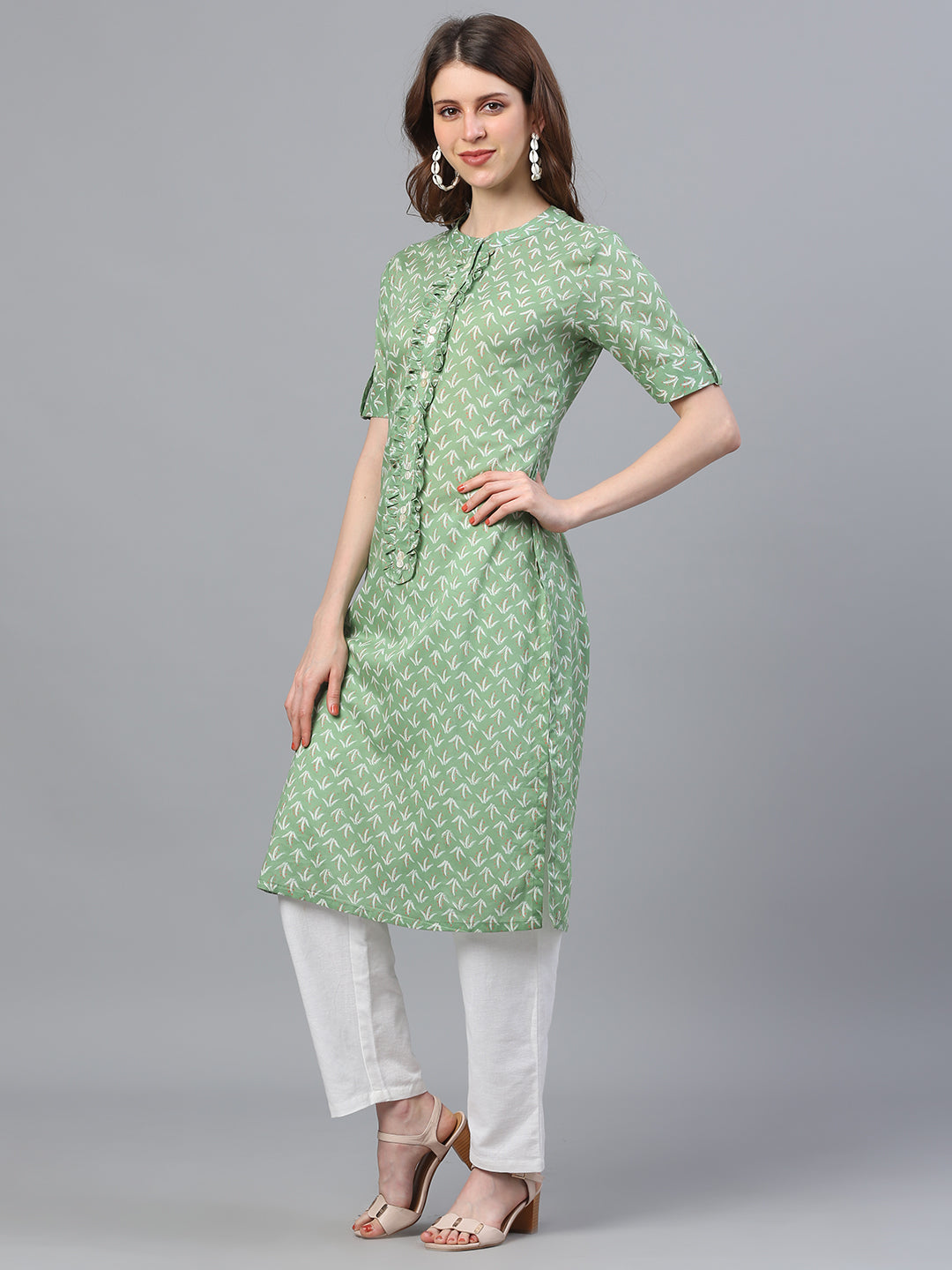 Printed Straight Kurta