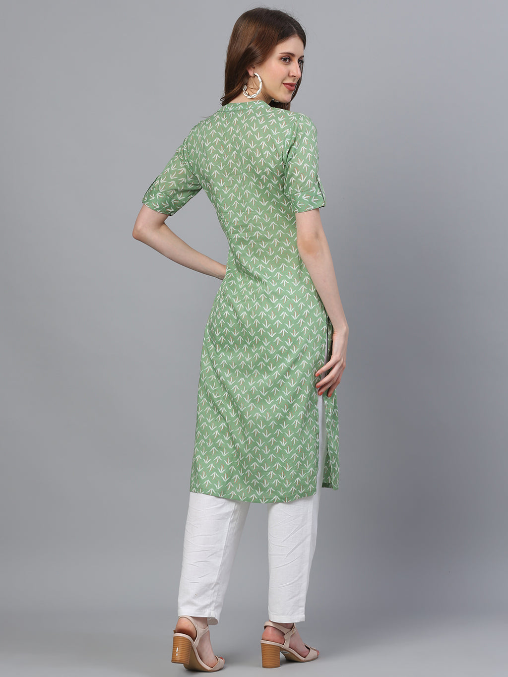 Printed Straight Kurta