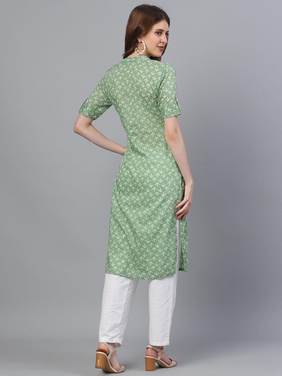 Printed Straight Kurta