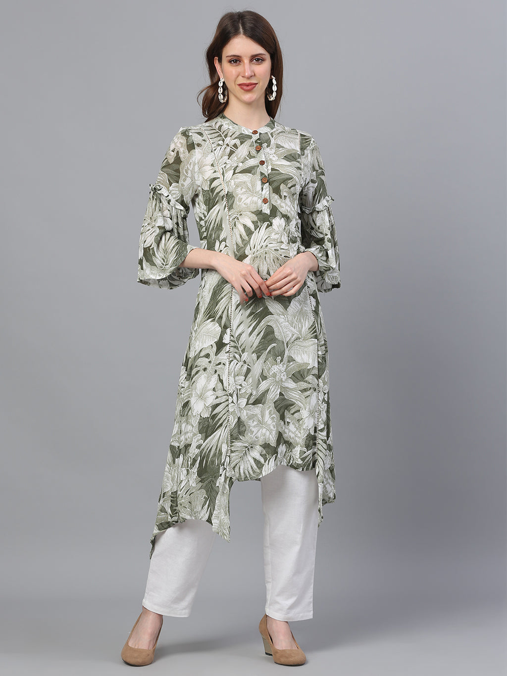 Printed Straight Kurta