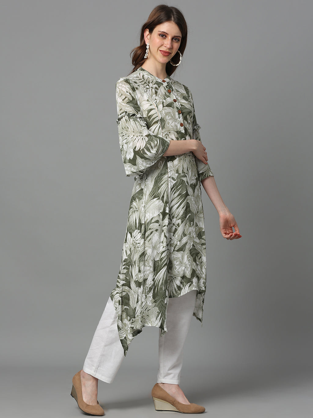 Printed Straight Kurta