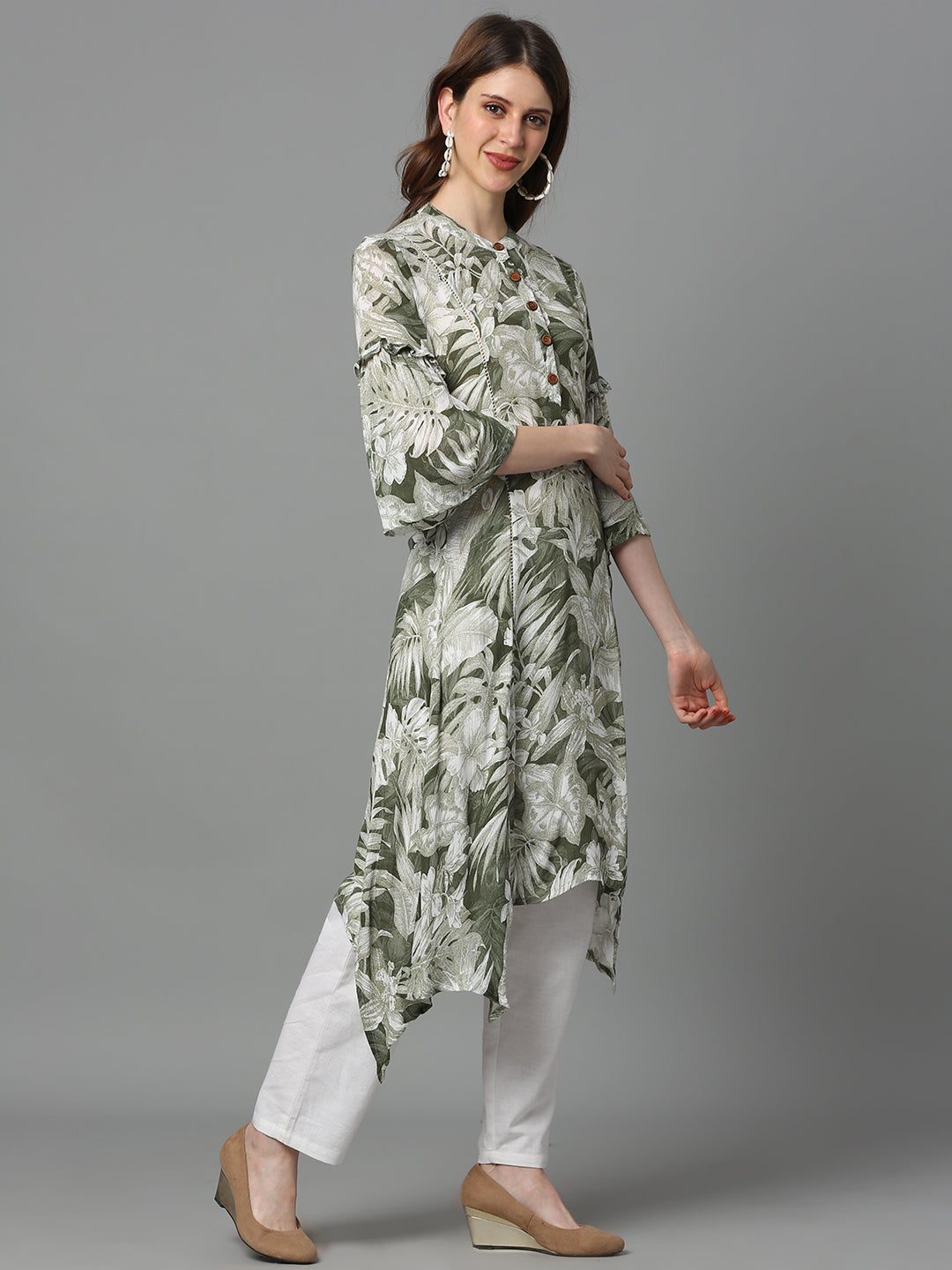 Printed Straight Kurta