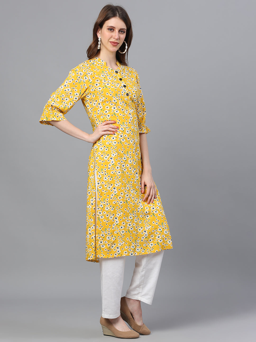 Printed Straight Kurta