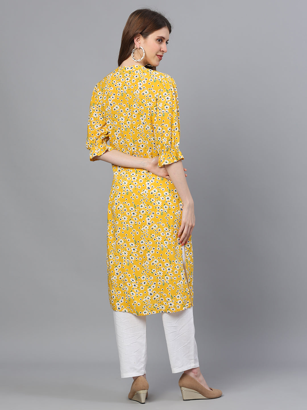 Printed Straight Kurta