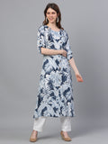 Printed Straight Kurta
