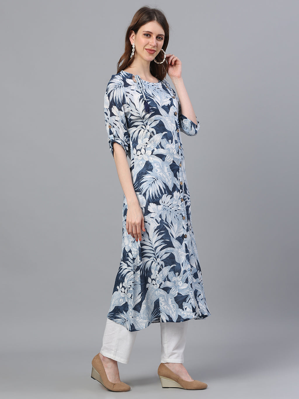 Printed Straight Kurta