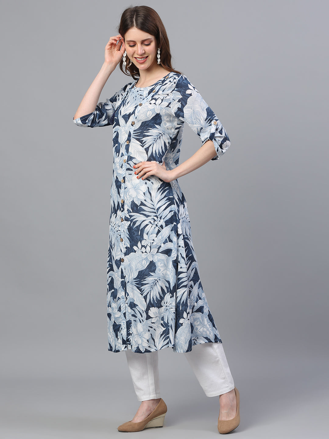 Printed Straight Kurta