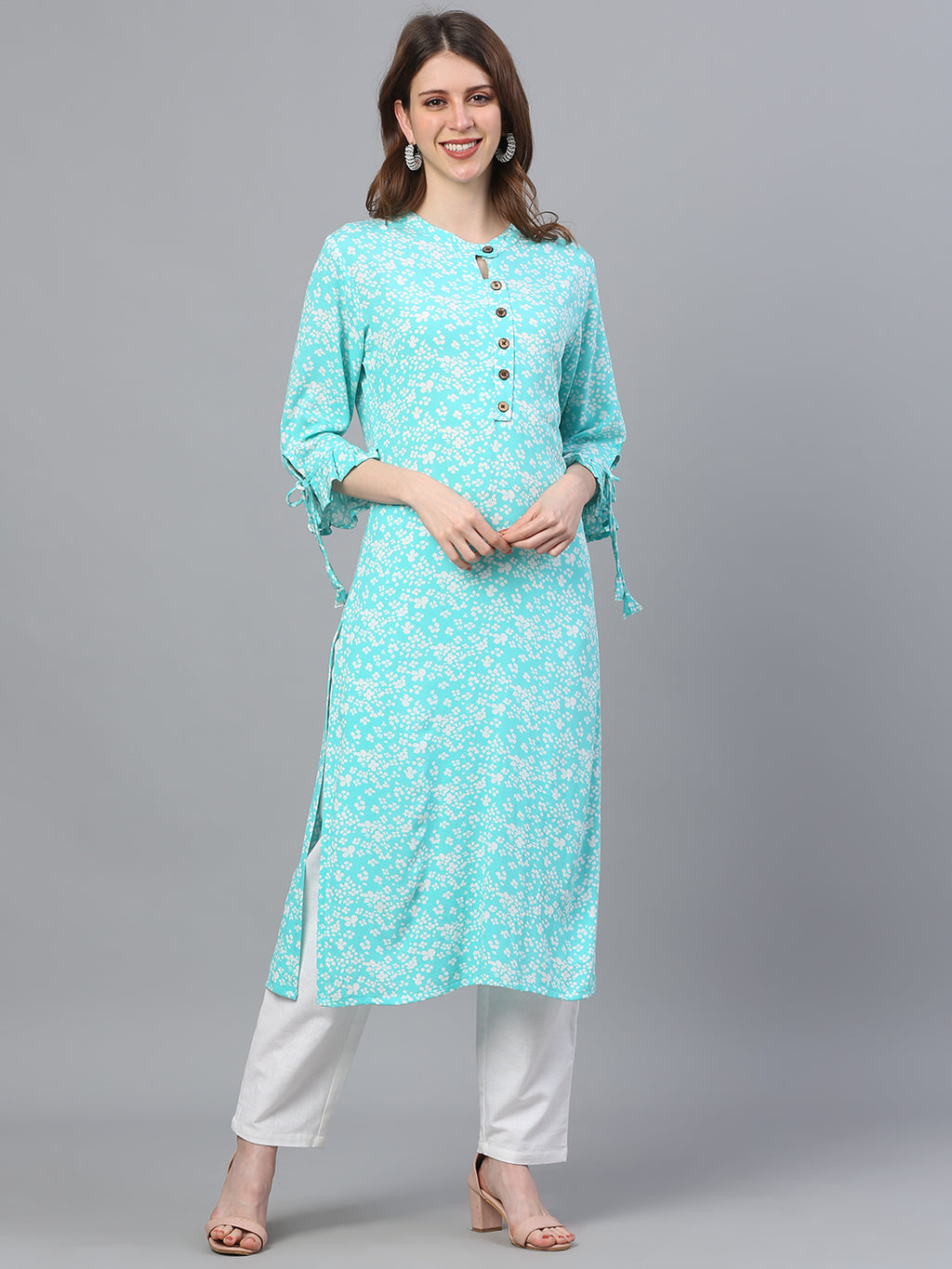 Printed Straight Kurta