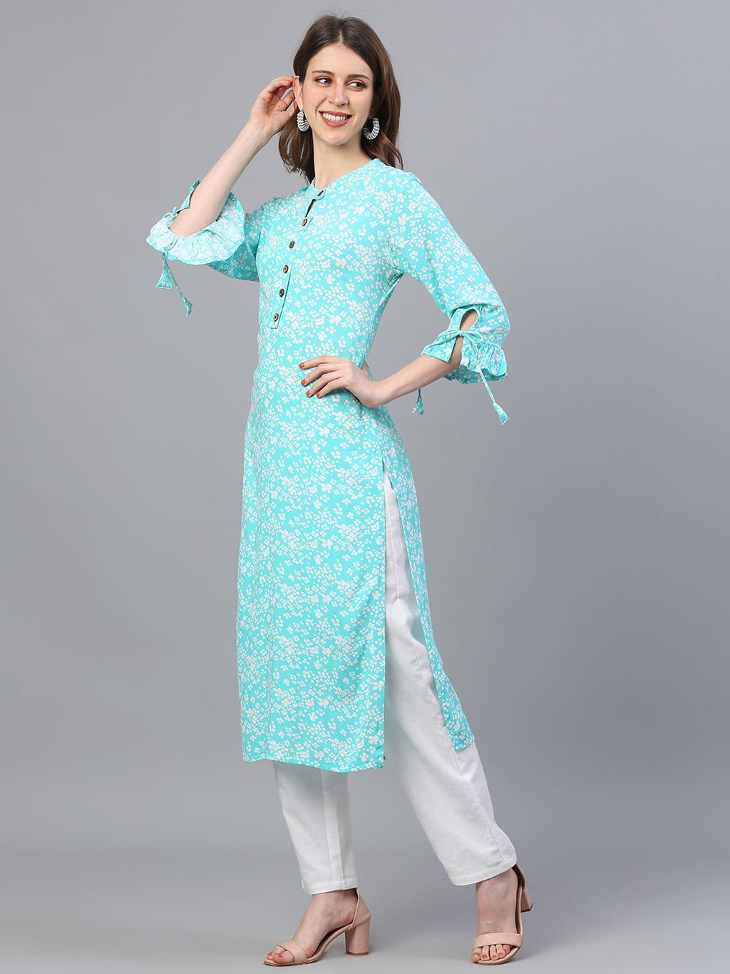 Printed Straight Kurta