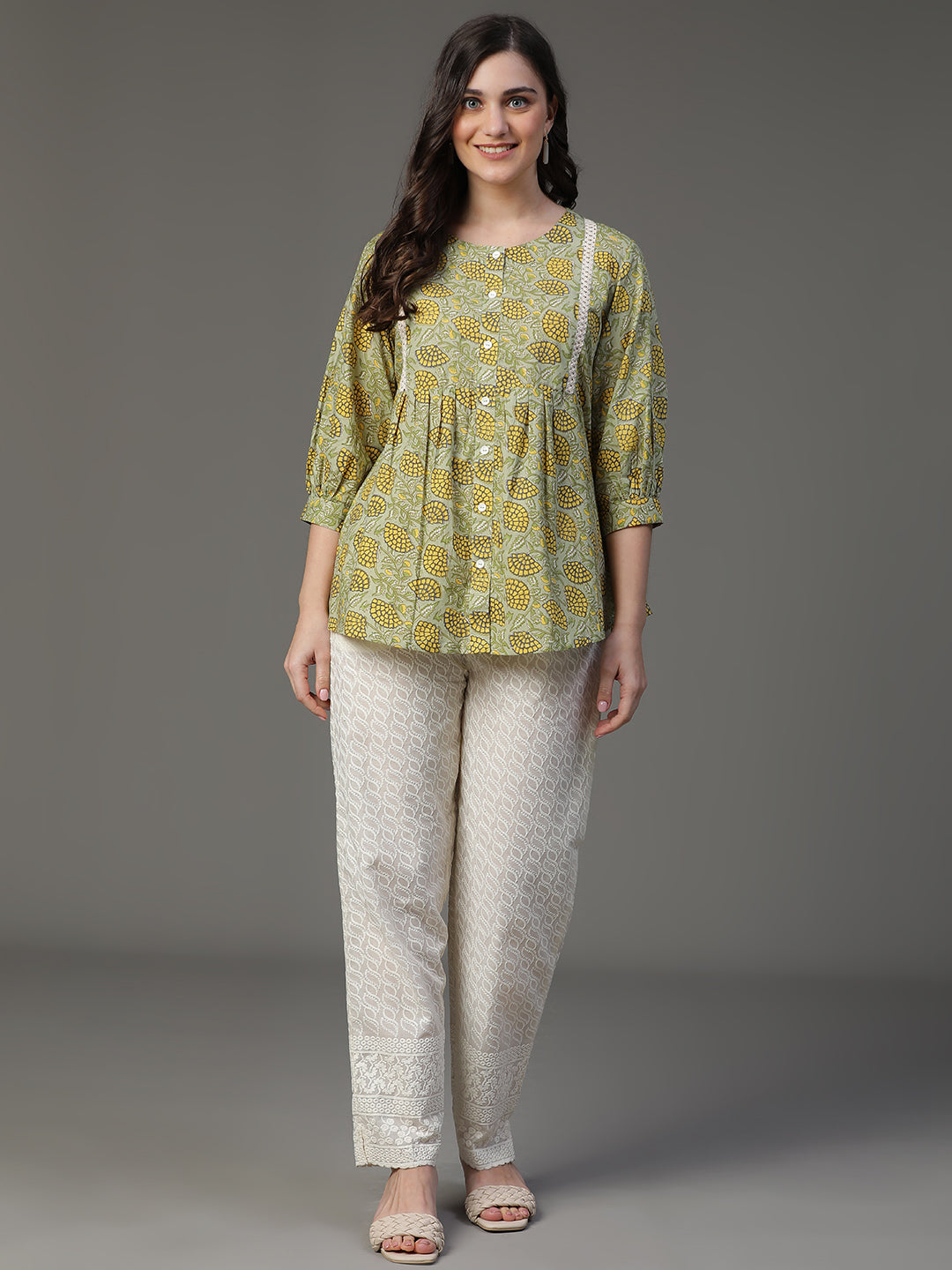 Premium Rayon  Women Short Kurti