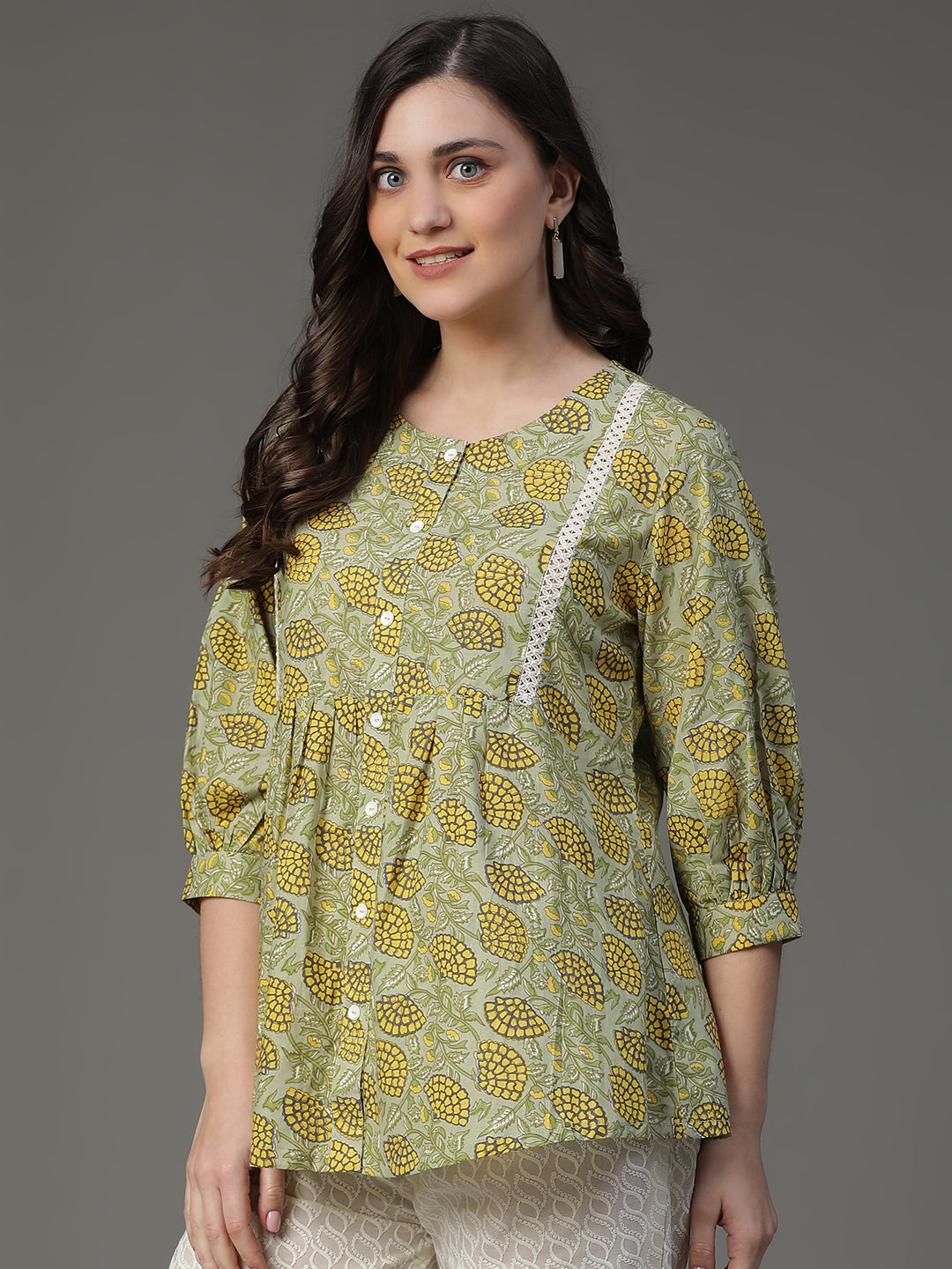 Premium Rayon  Women Short Kurti