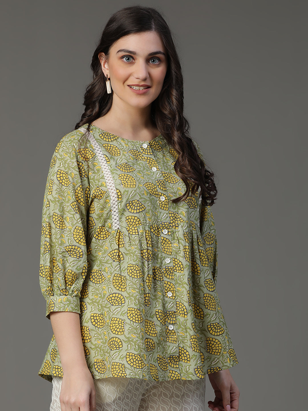Premium Rayon  Women Short Kurti