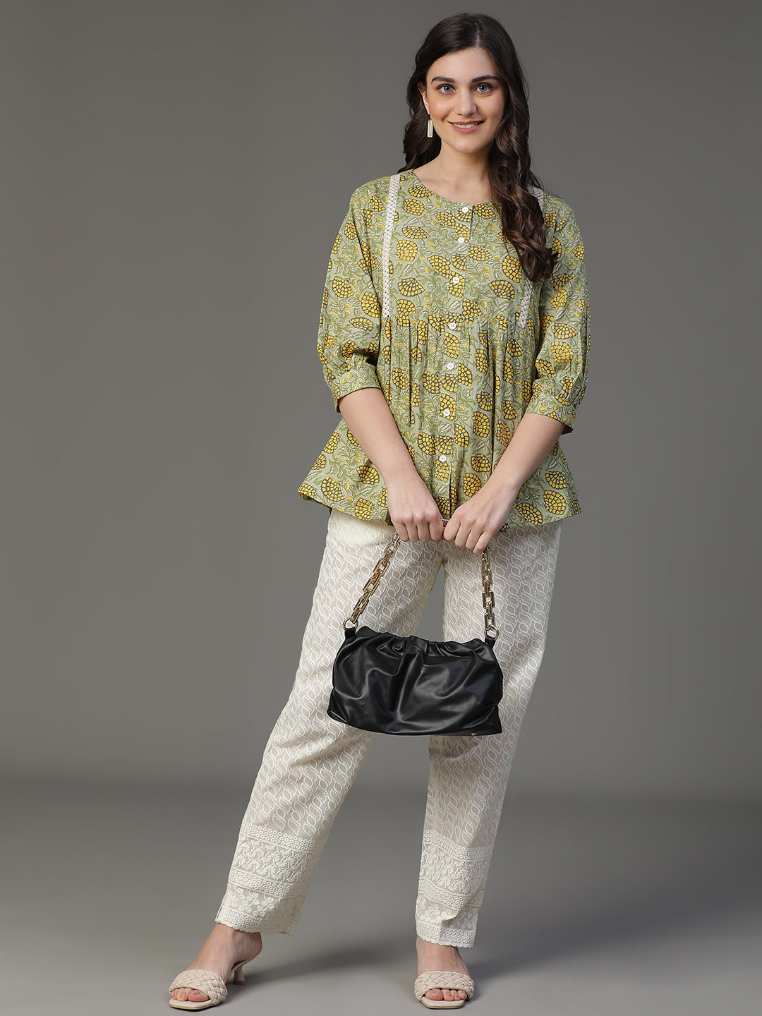 Premium Rayon  Women Short Kurti