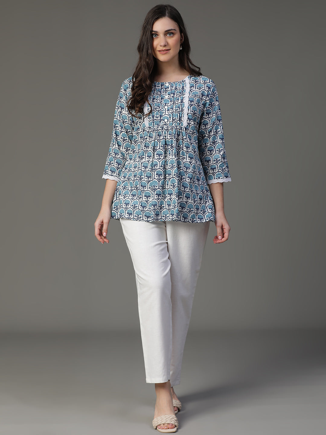 Premium Rayon  Women Short Kurti