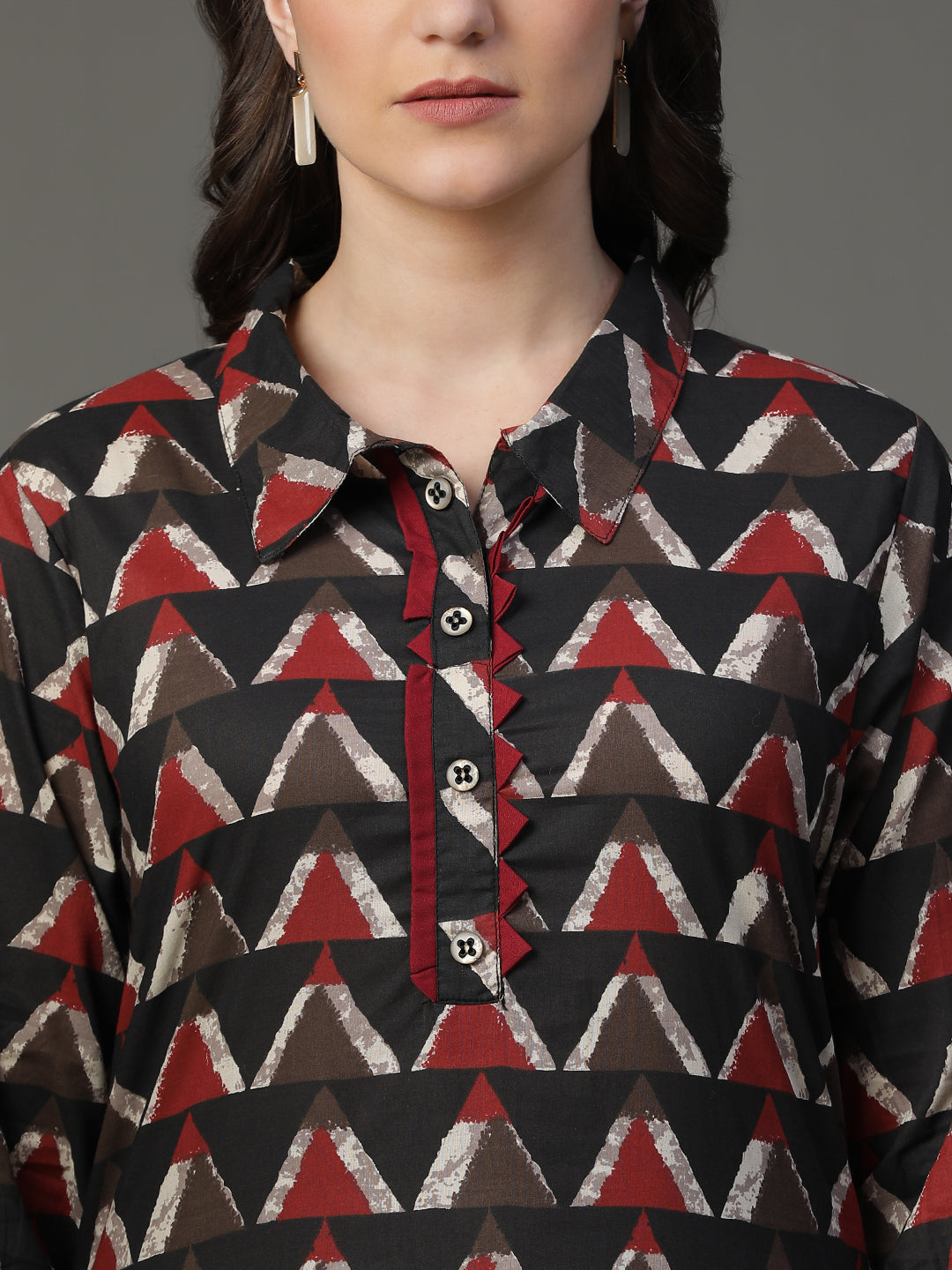 Premium Rayon Brown Women Kurta