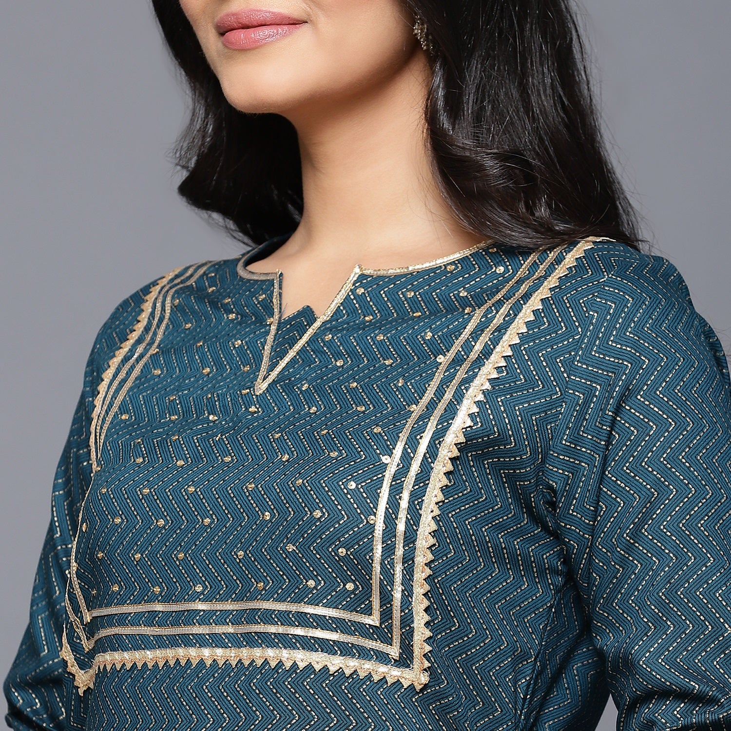 Premium Rayon Green Women Kurta