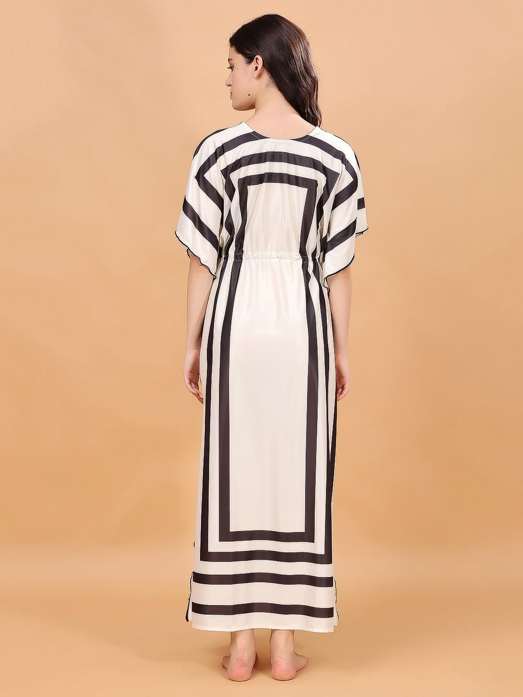 Women Printed Maxi Nightdress