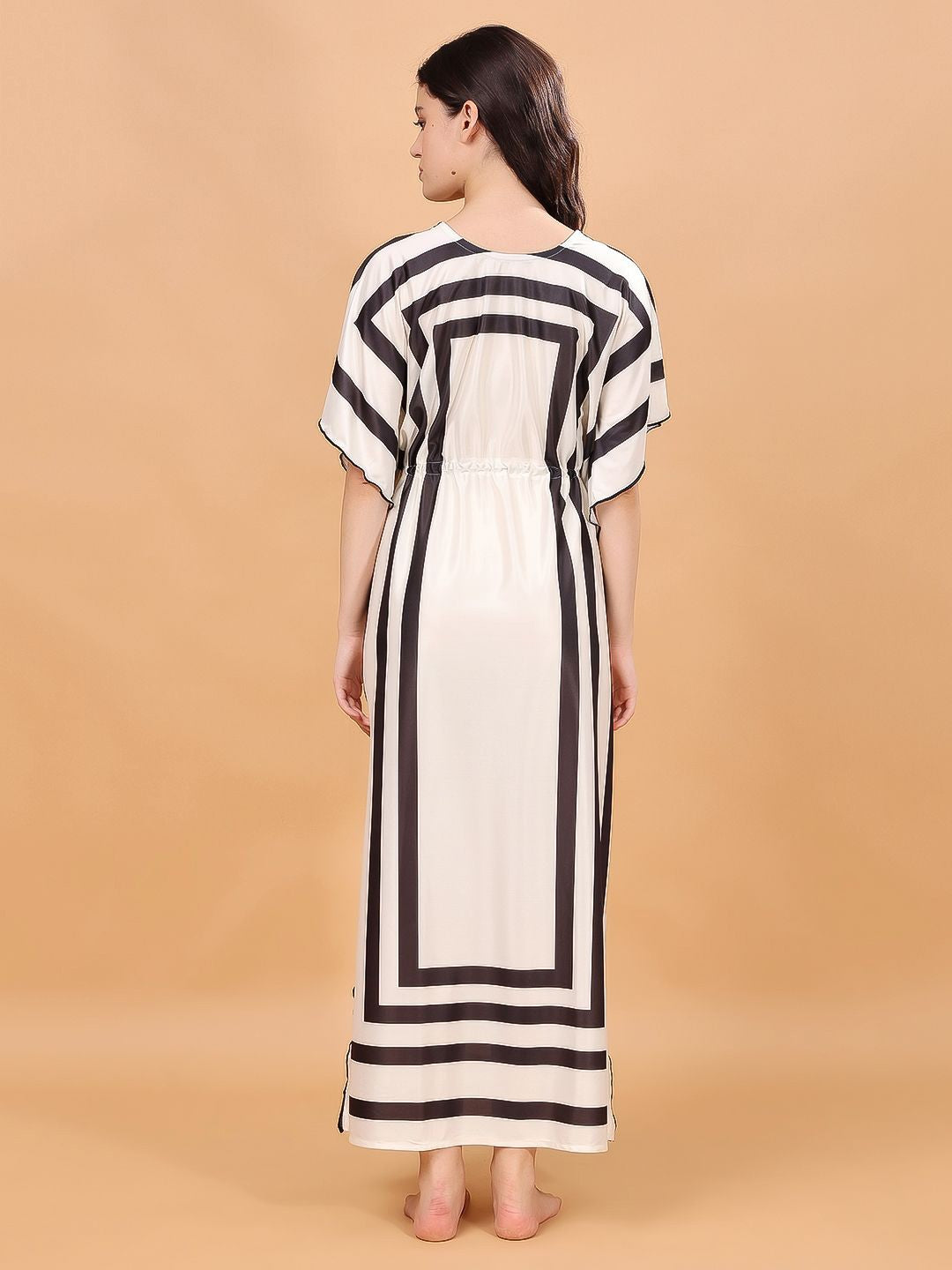 Women Printed Maxi Nightdress