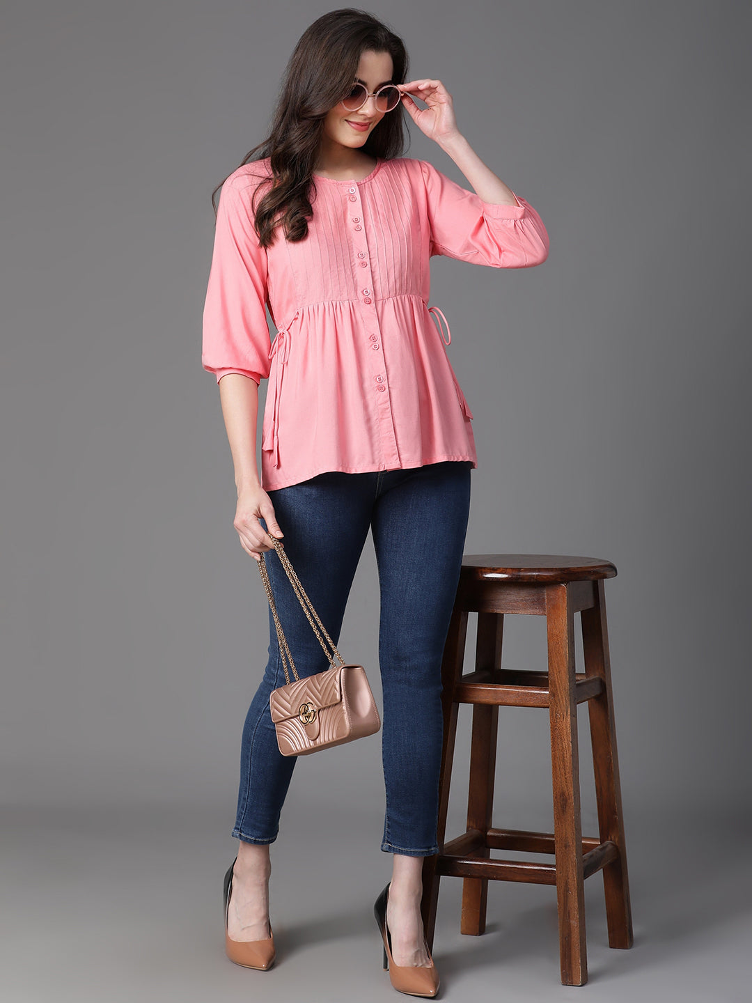 Premium Rayon  Women Short Kurti