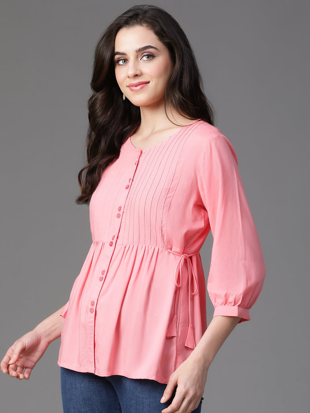 Premium Rayon  Women Short Kurti